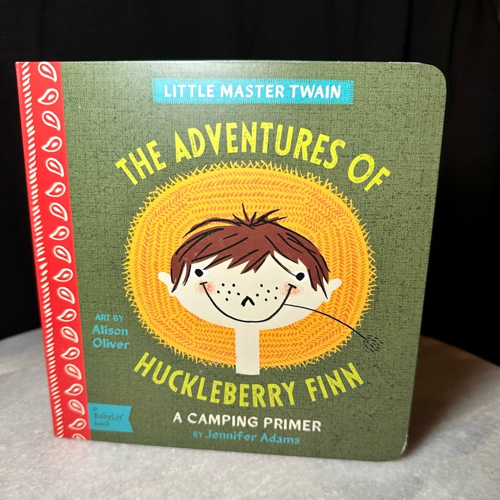 NWOT The Adventures of Huckleberry Finn BabyLit Classic Primer Board Book